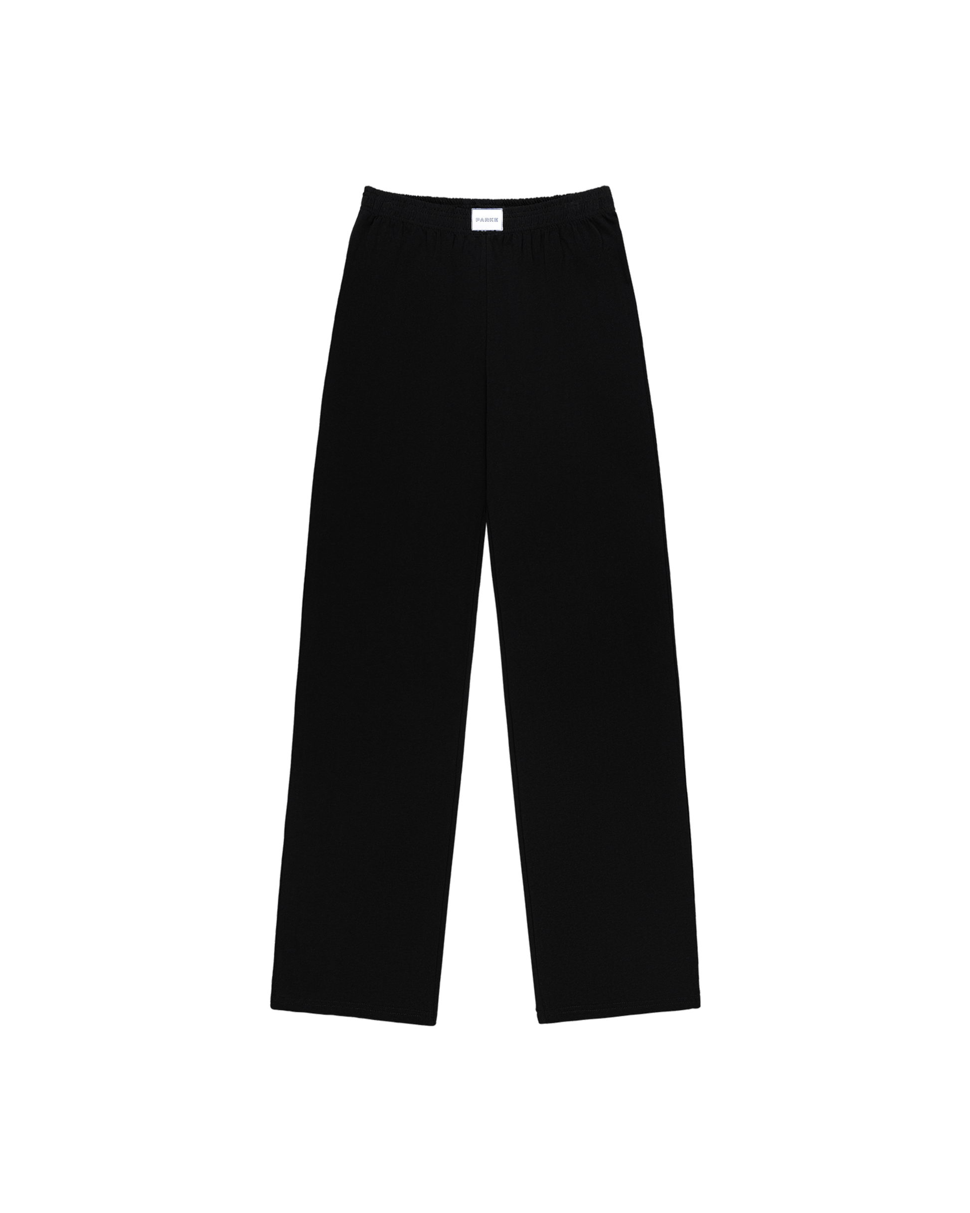 Cotton Boxer Pants -black