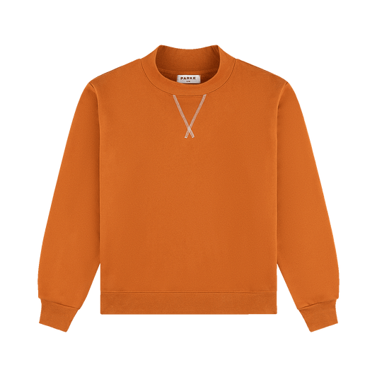 Classic Mockneck - Burnt Orange