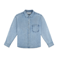 Lightweight Denim Button Down