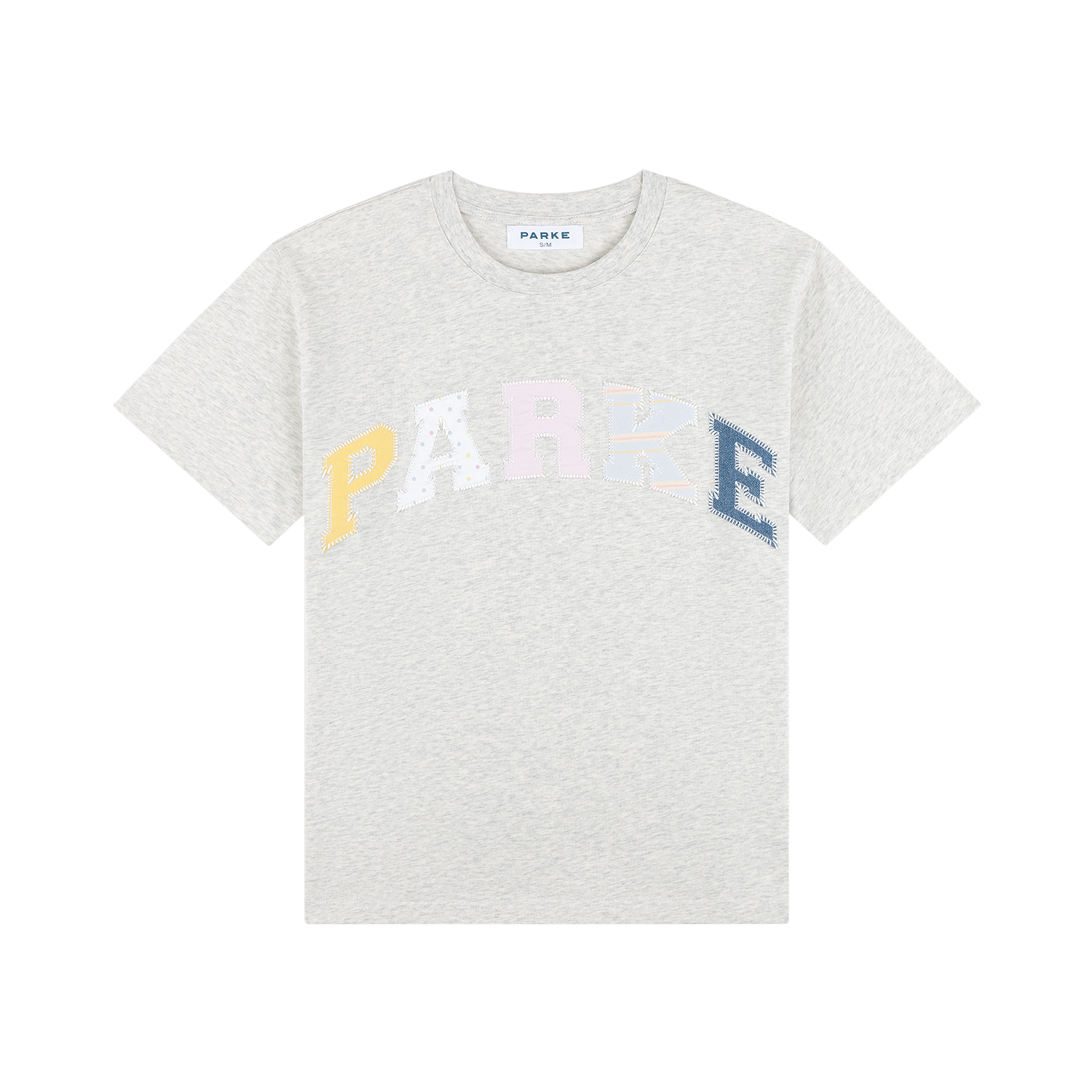 PARKE Varsity T-Shirt - Heather Grey