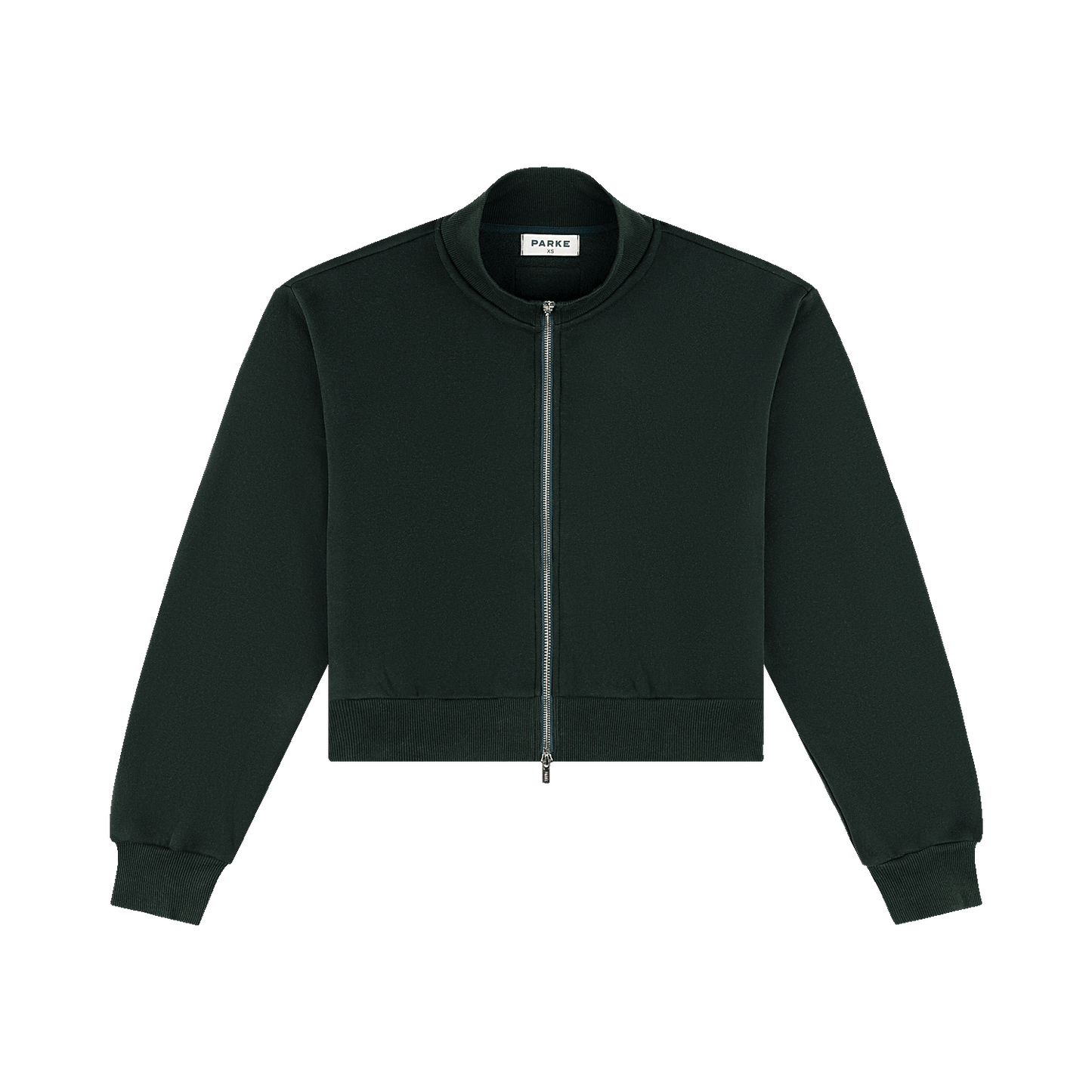 Zip Up Mockneck - Forest