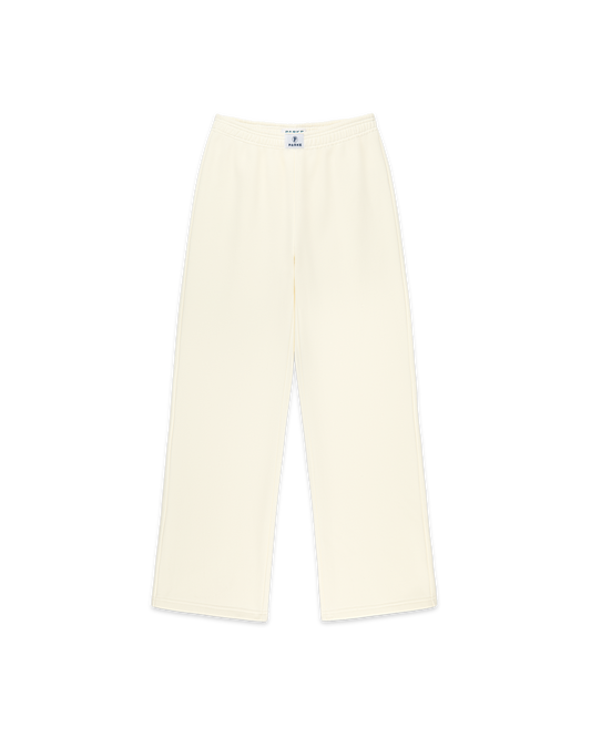 Boxer Sweatpants -cream