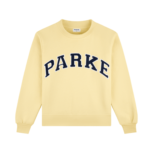 Varsity Mockneck - Cake Batter