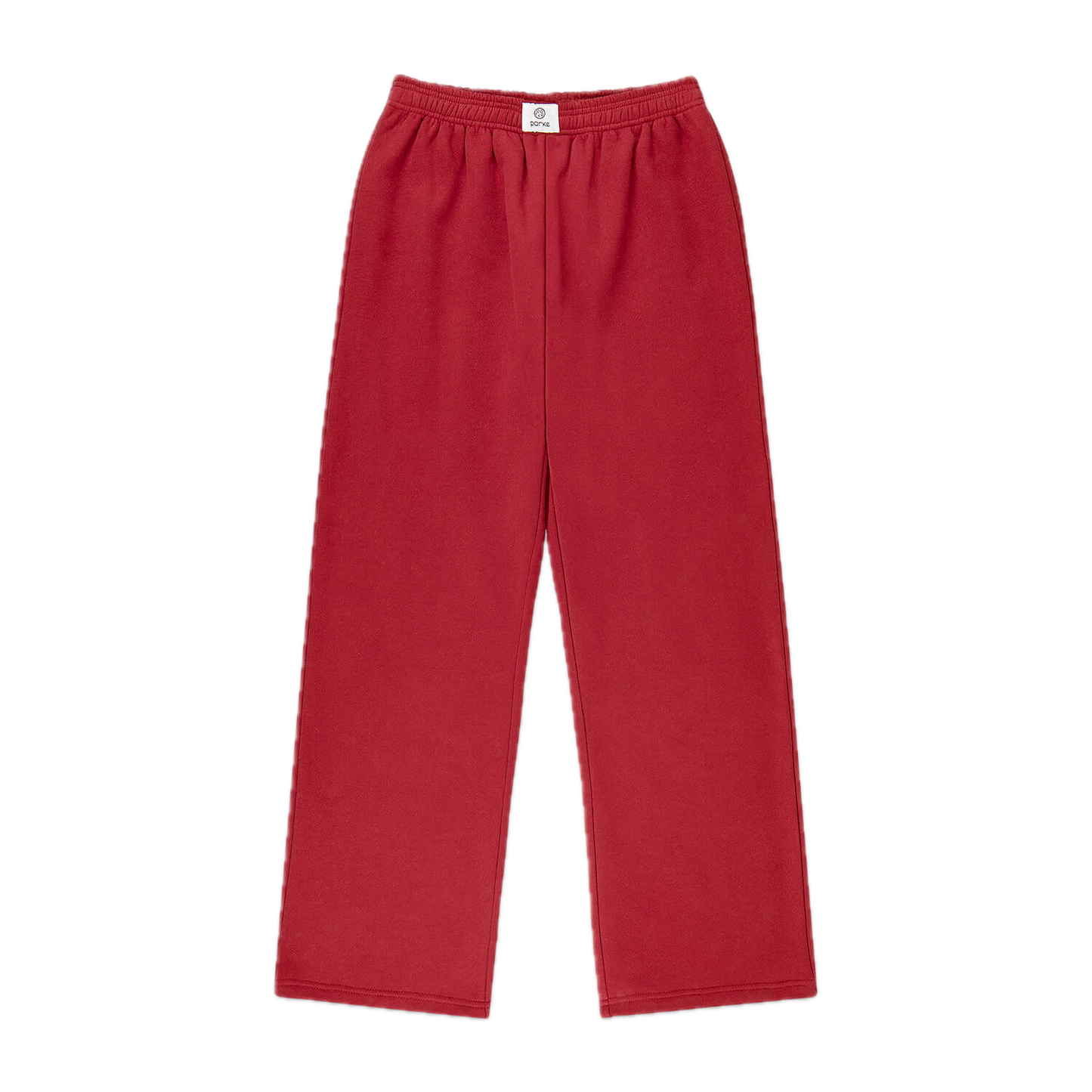 burgundy boxer sweat pant flat lay -burgundy