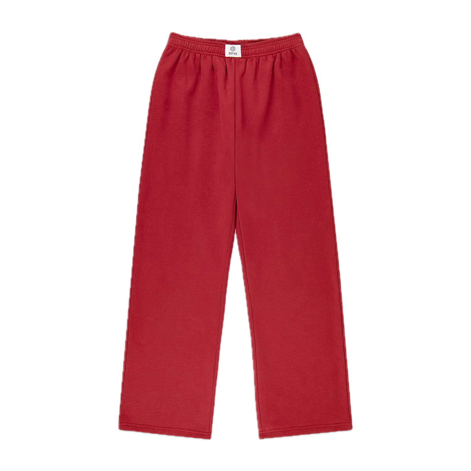 burgundy boxer sweat pant flat lay- burgundy