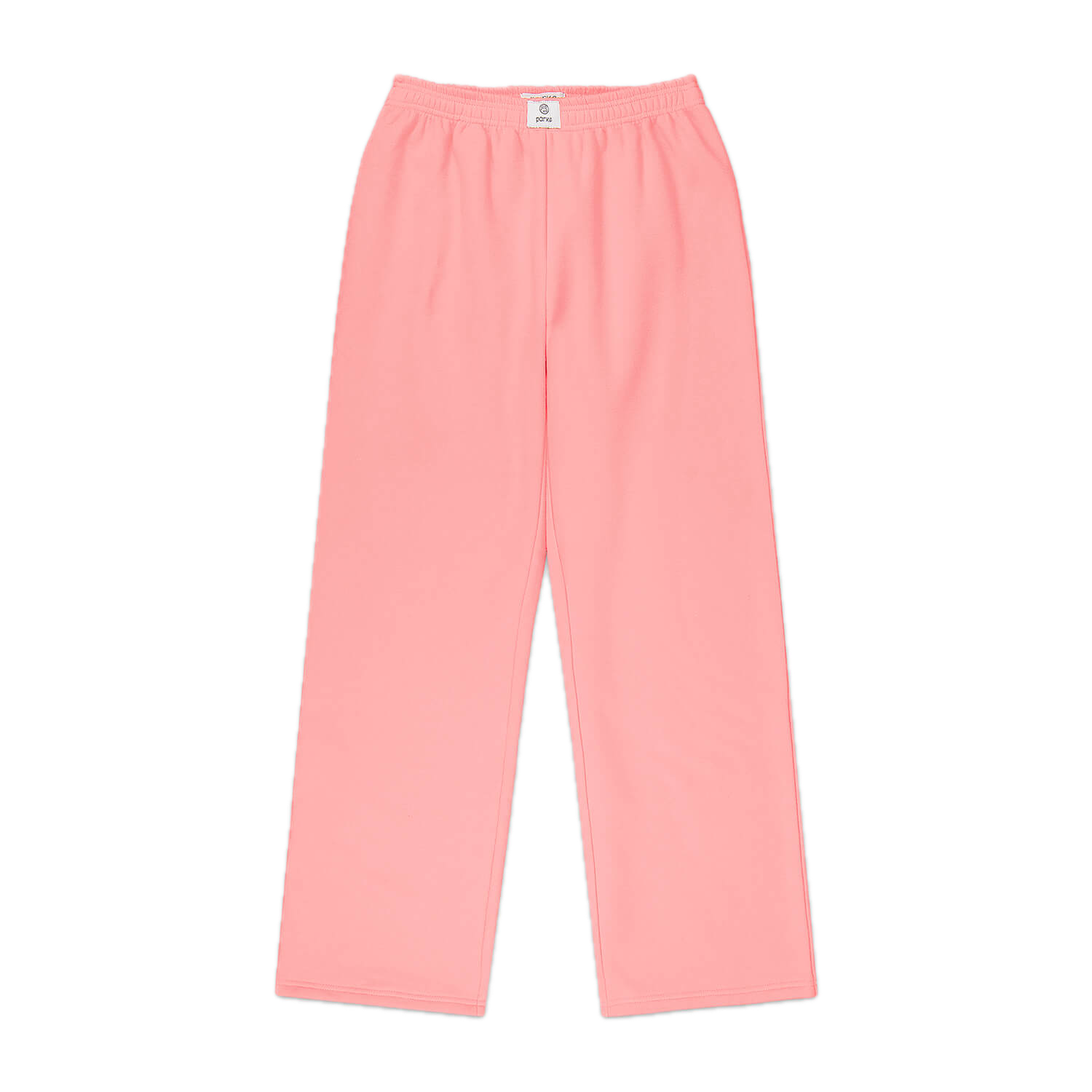 bubblegum boxer sweat pant flat lay- bubblegum