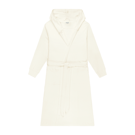 Pointelle Robe - Ivory
