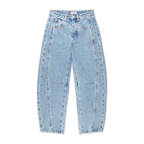 horseshoe jean flat lay -vintage wash