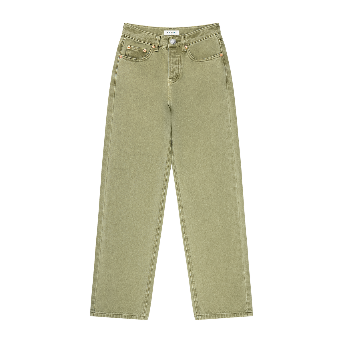 Classic Straight Jeans - Moss