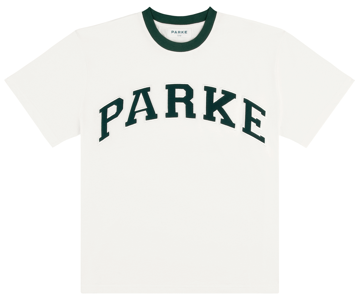 varsity tee -forest