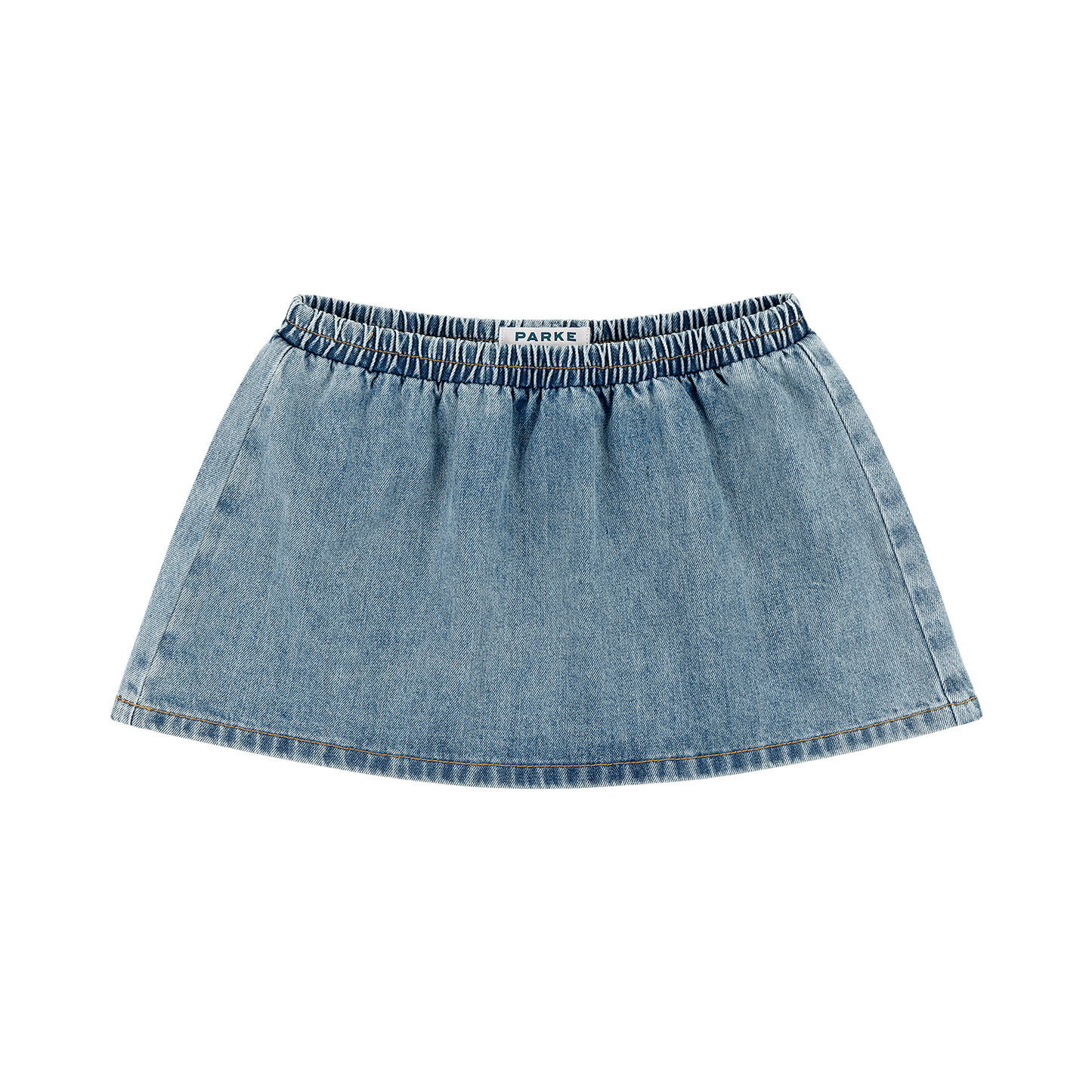 Elastic Mini Skirt - Vintage Wash