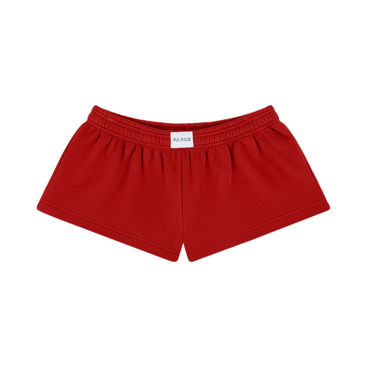 Boxer Sweatshorts - Crimson
