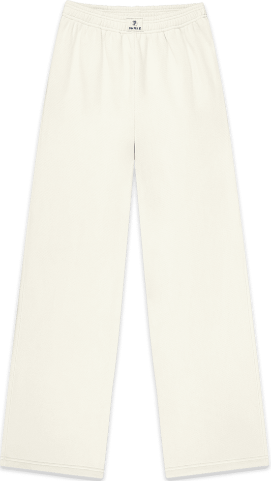 boxer sweatpants -cream