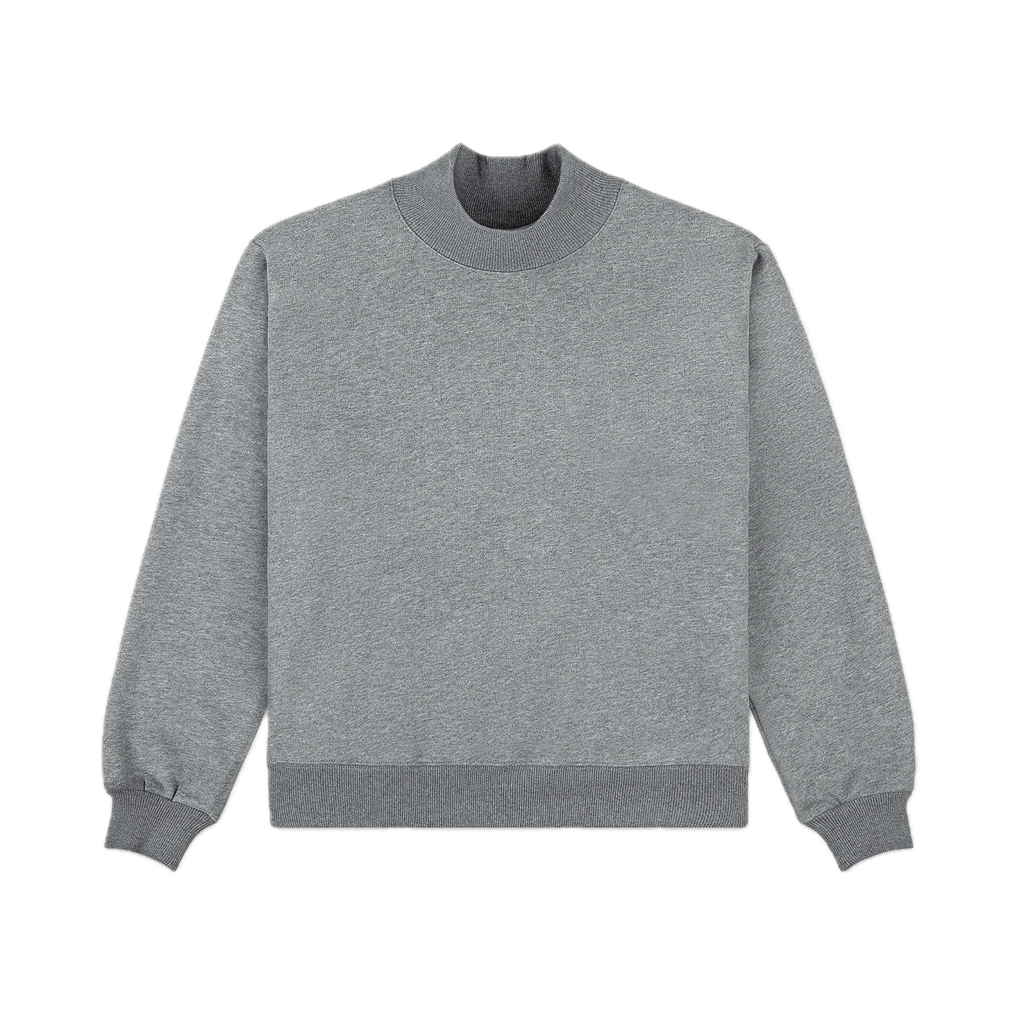 turtleneck sweatshirt flat lay- stormy