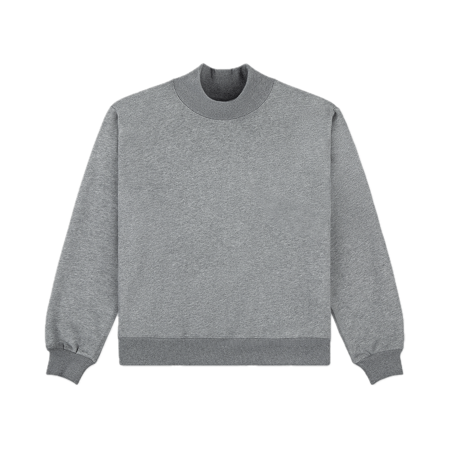 turtleneck sweatshirt flat lay- stormy