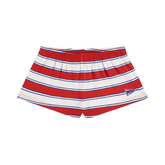 Patched Cotton Boxer Shorts - Lighthouse Stripe