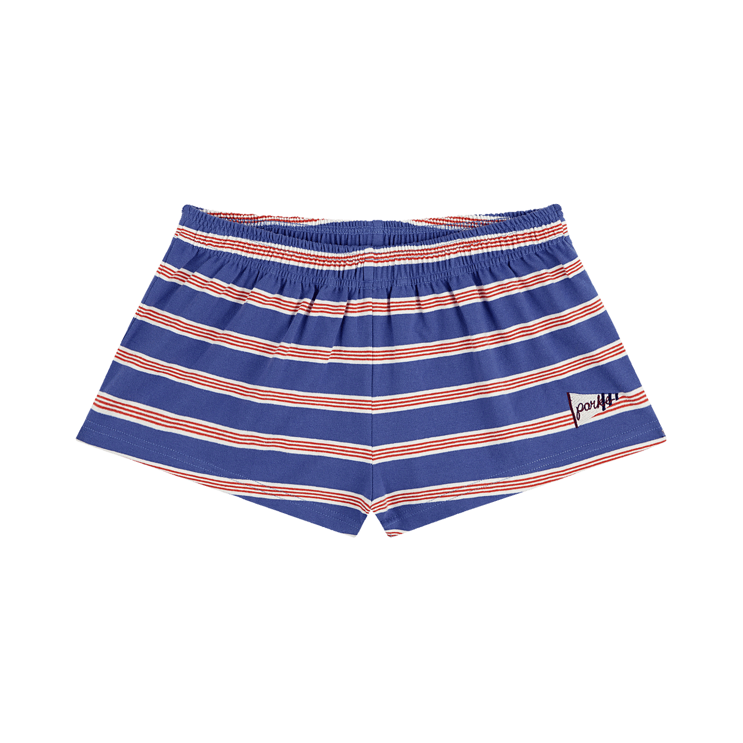 Patched Cotton Boxer Shorts - Sailor Stripe