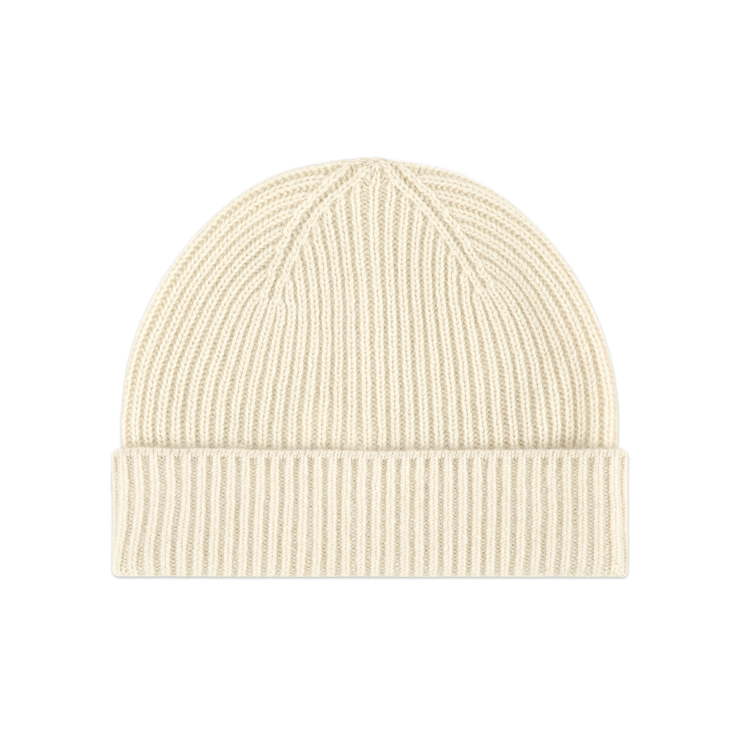 cream cashmere hat flat lay- cream