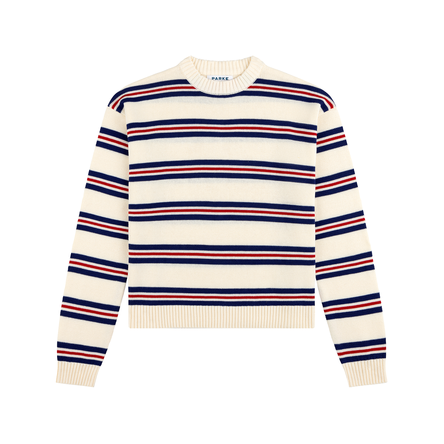 Cotton Sweater - Anchor Stripe