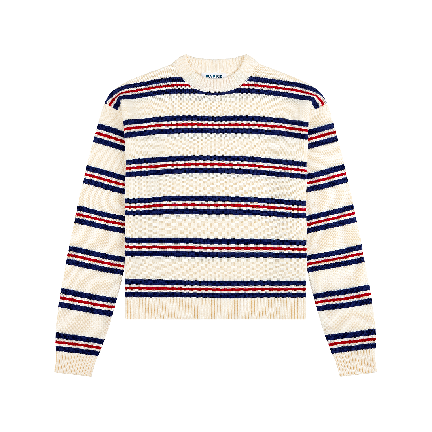 Cotton Sweater - Anchor Stripe