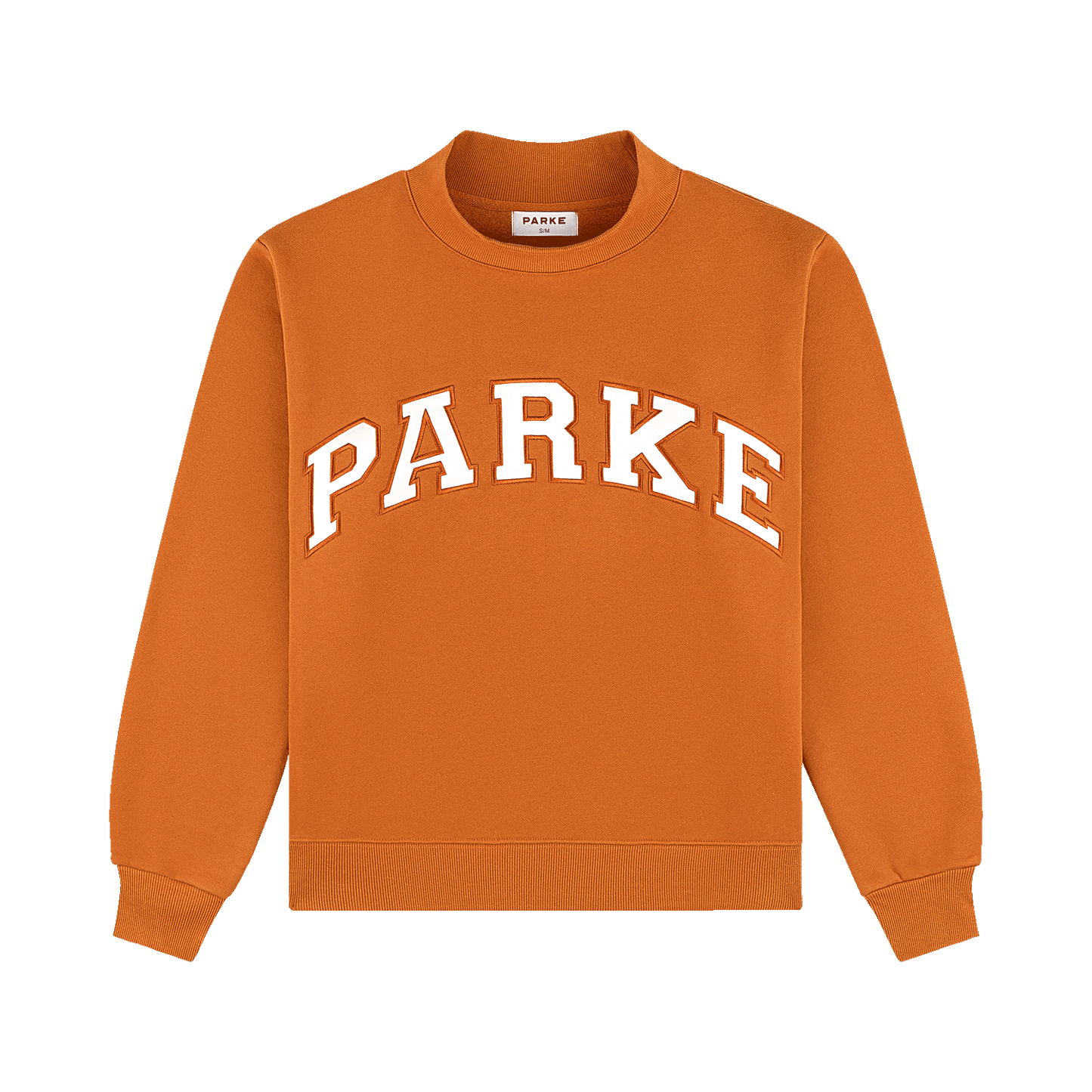 Varsity Mockneck - Burnt Orange