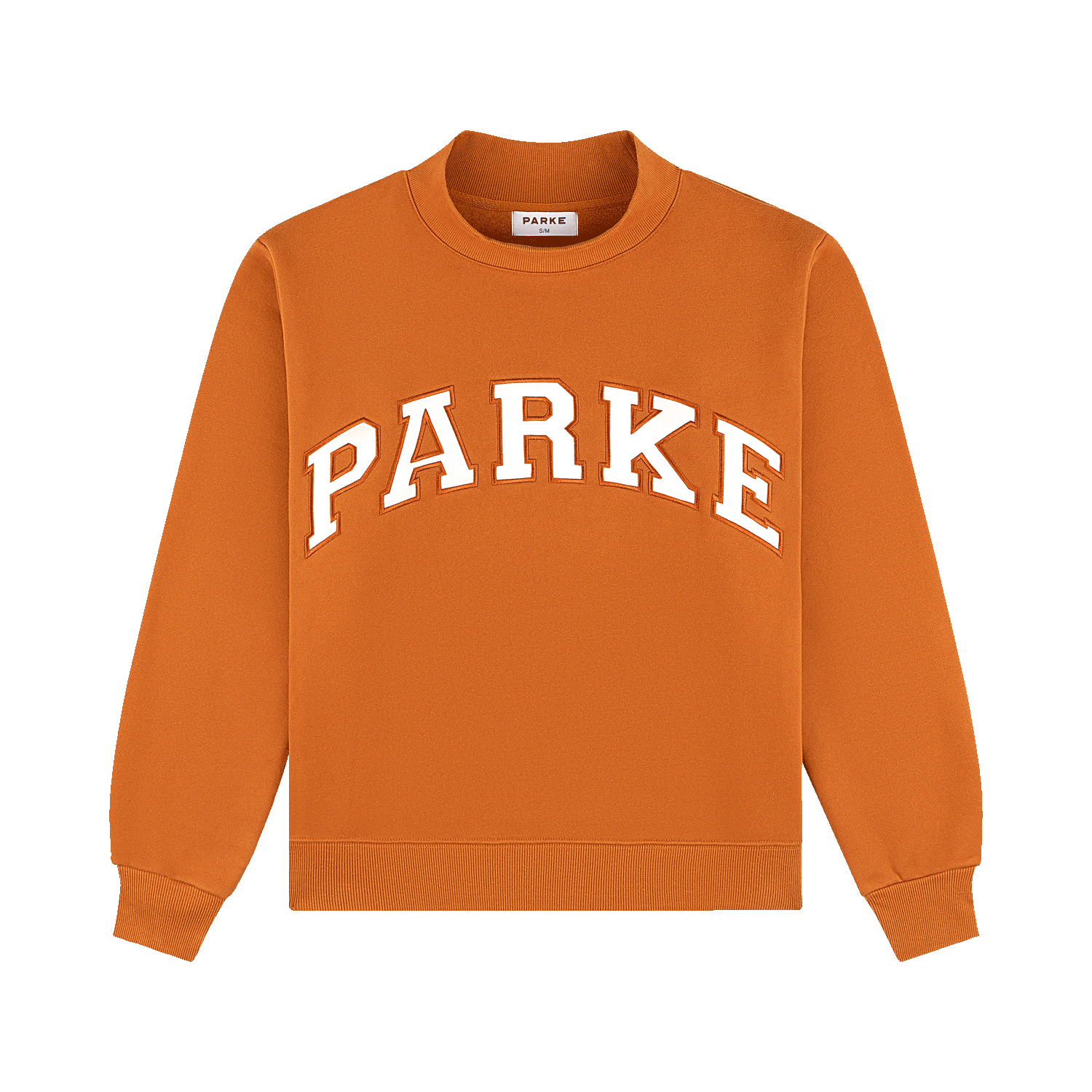 Varsity Mockneck - Burnt Orange