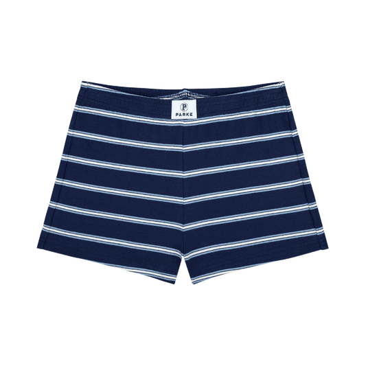 Maggie & Emma Cotton Mini Short -maggie stripe