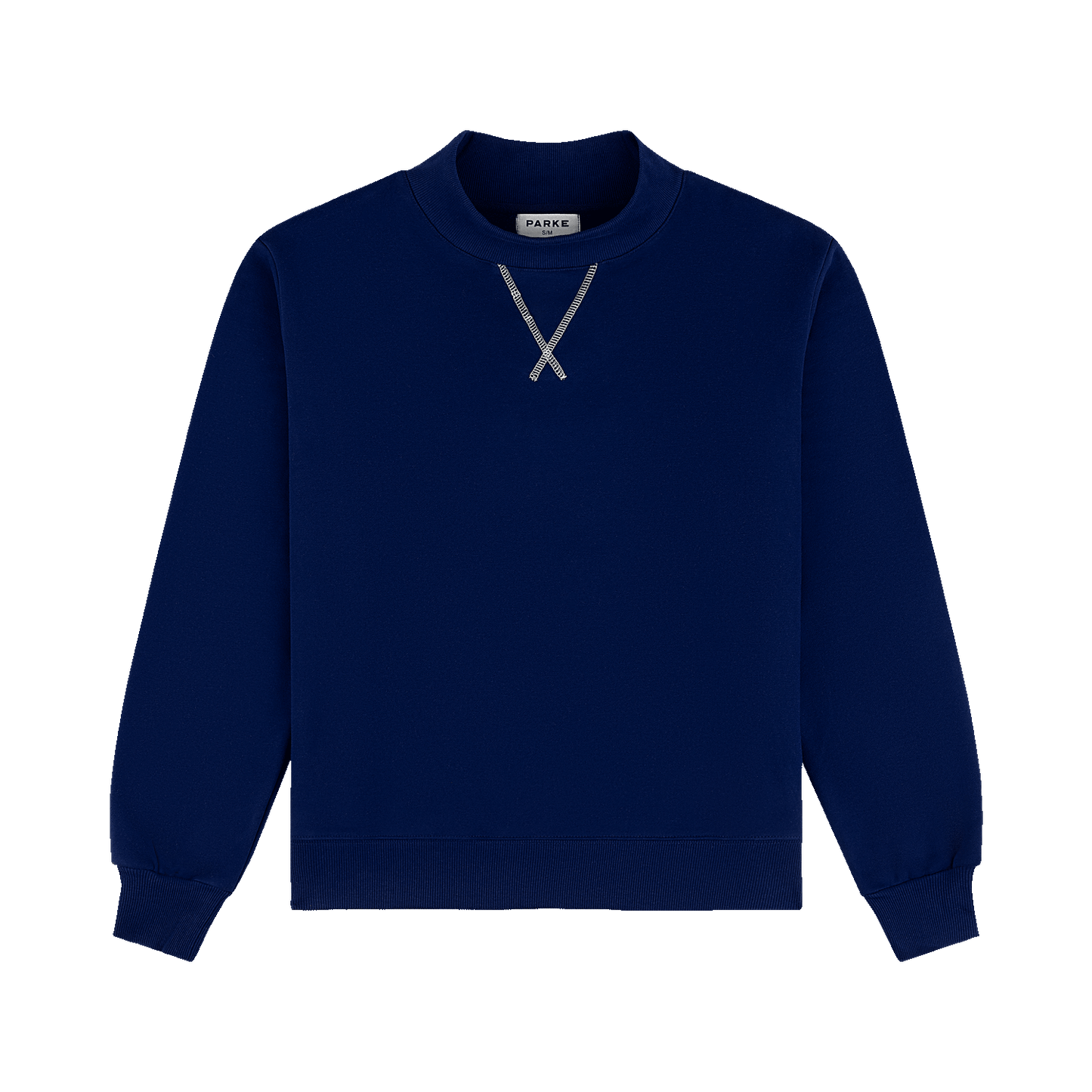 Classic Mockneck - Collegiate Blue
