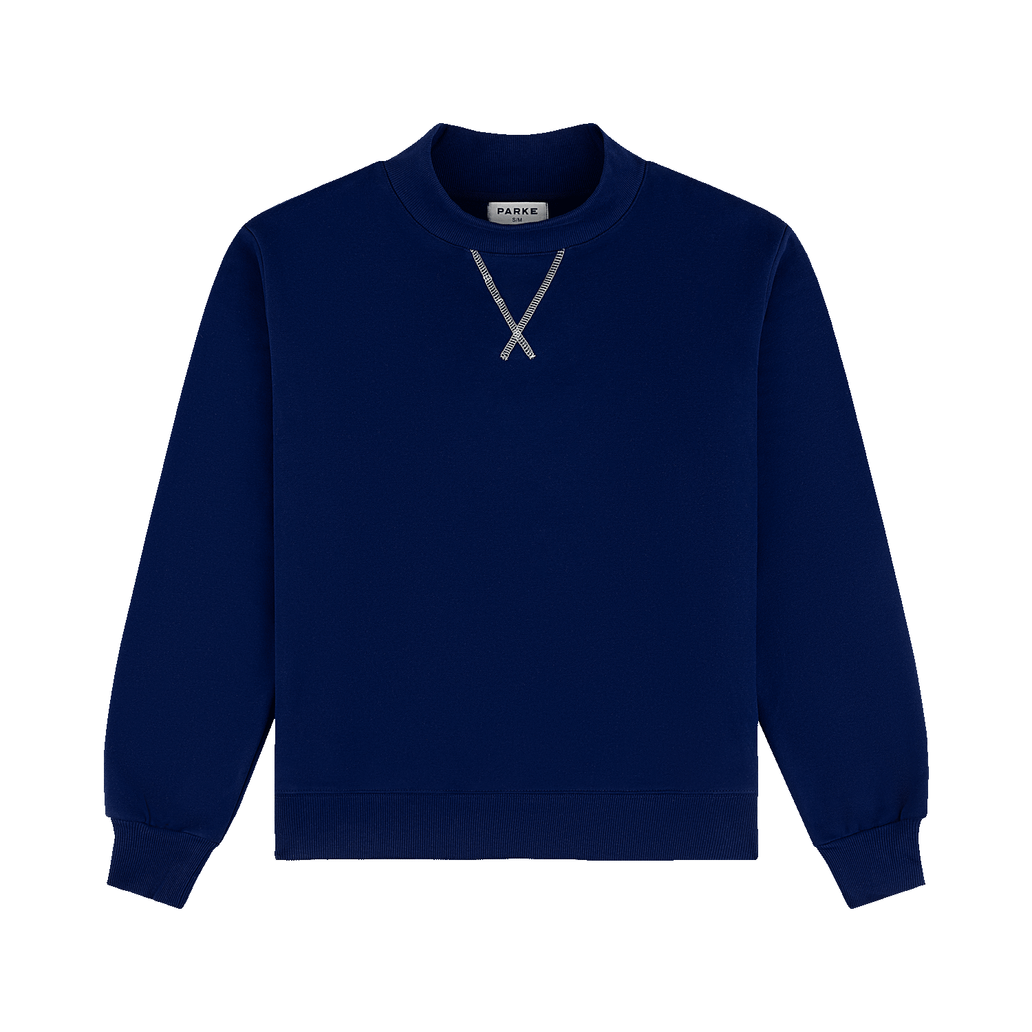 Classic Mockneck - Collegiate Blue