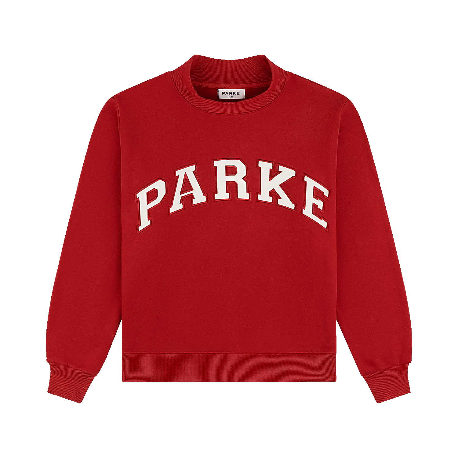 Varsity Mockneck - Crimson