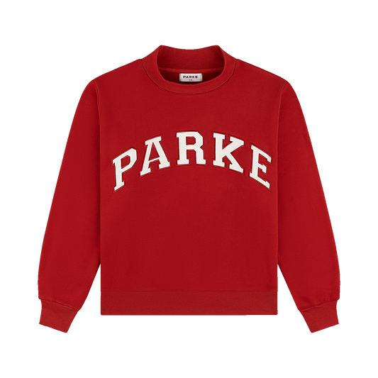 Varsity Mockneck - Crimson