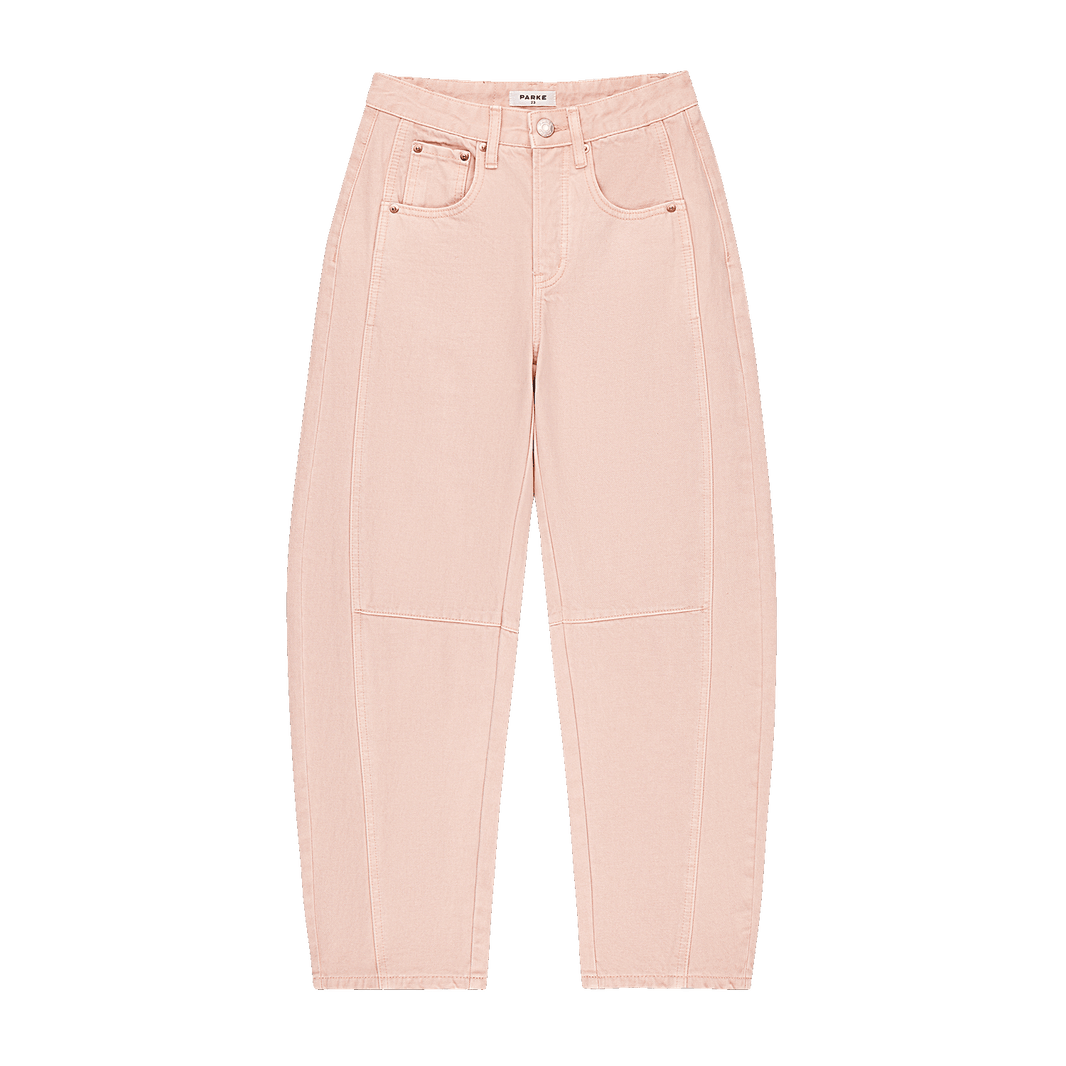 Oversized Denim Jacket - Pink – PARKE