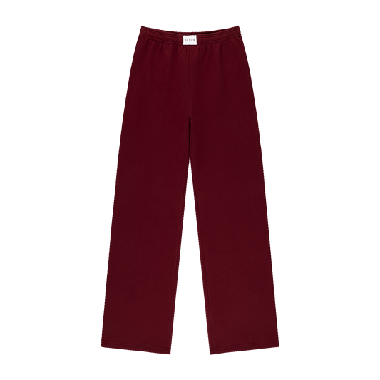 Boxer Sweatpants - Maroon