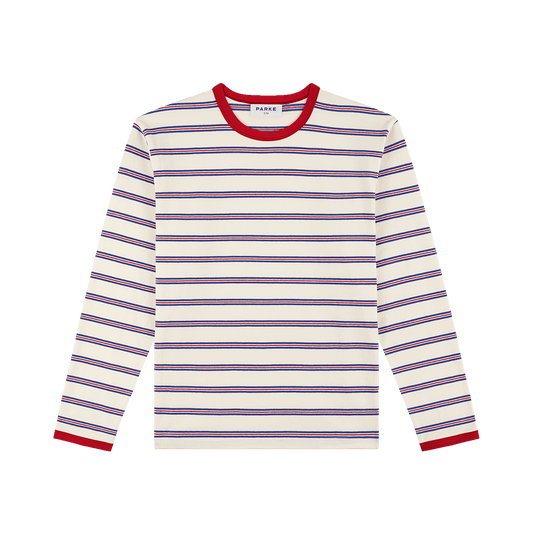 Long Sleeve Shirt - Anchor Stripe
