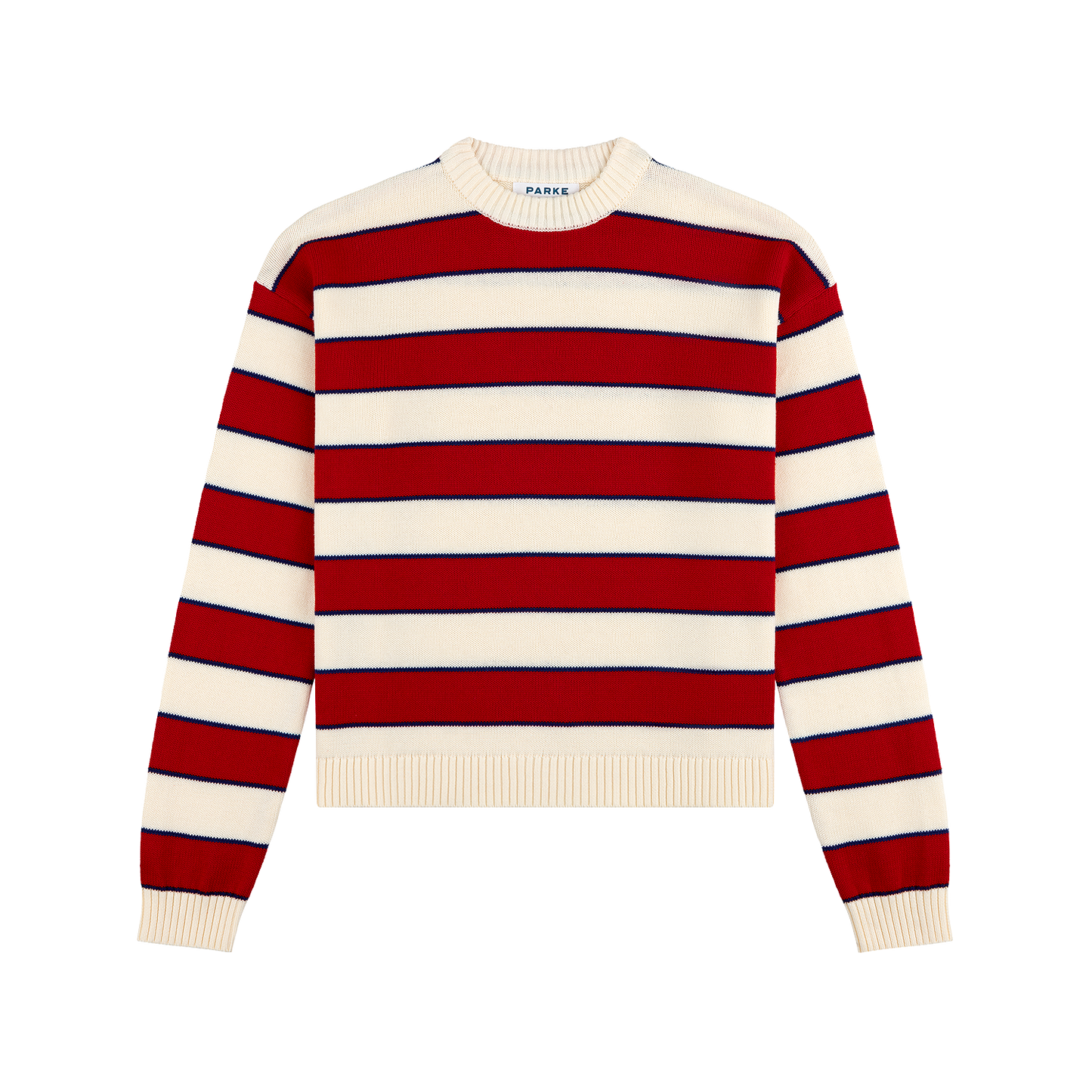 Cotton Sweater - Lighthouse Stripe