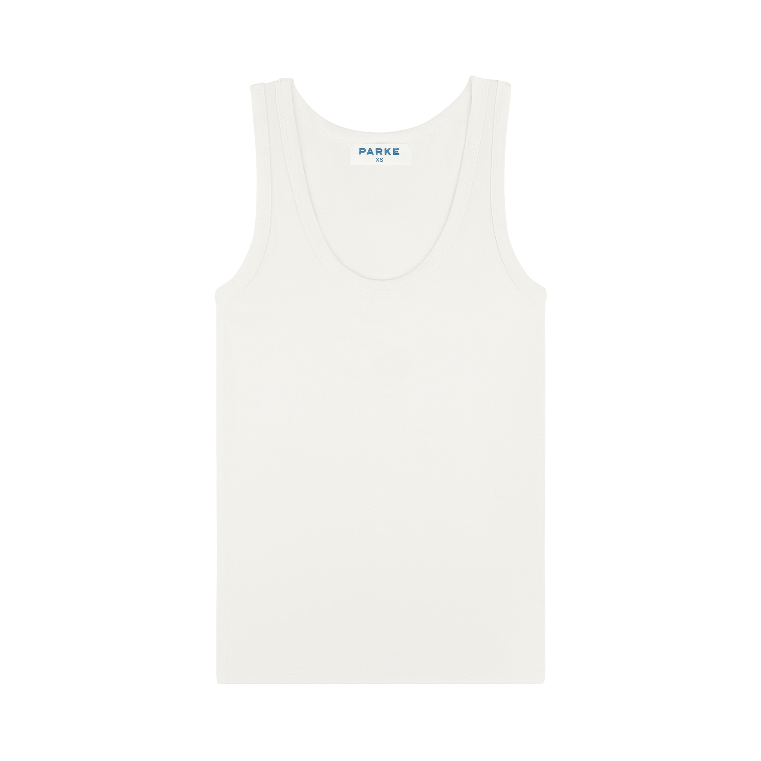 core tank flat lay -white