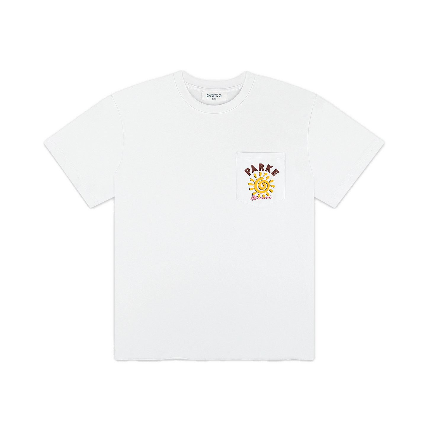 wynwood walls tee flat lay - white