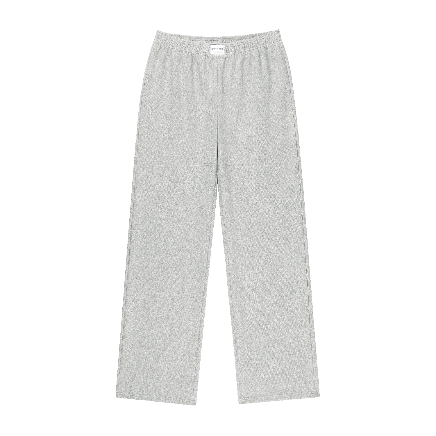 Ribbed Cotton Boxer Pant - Grey