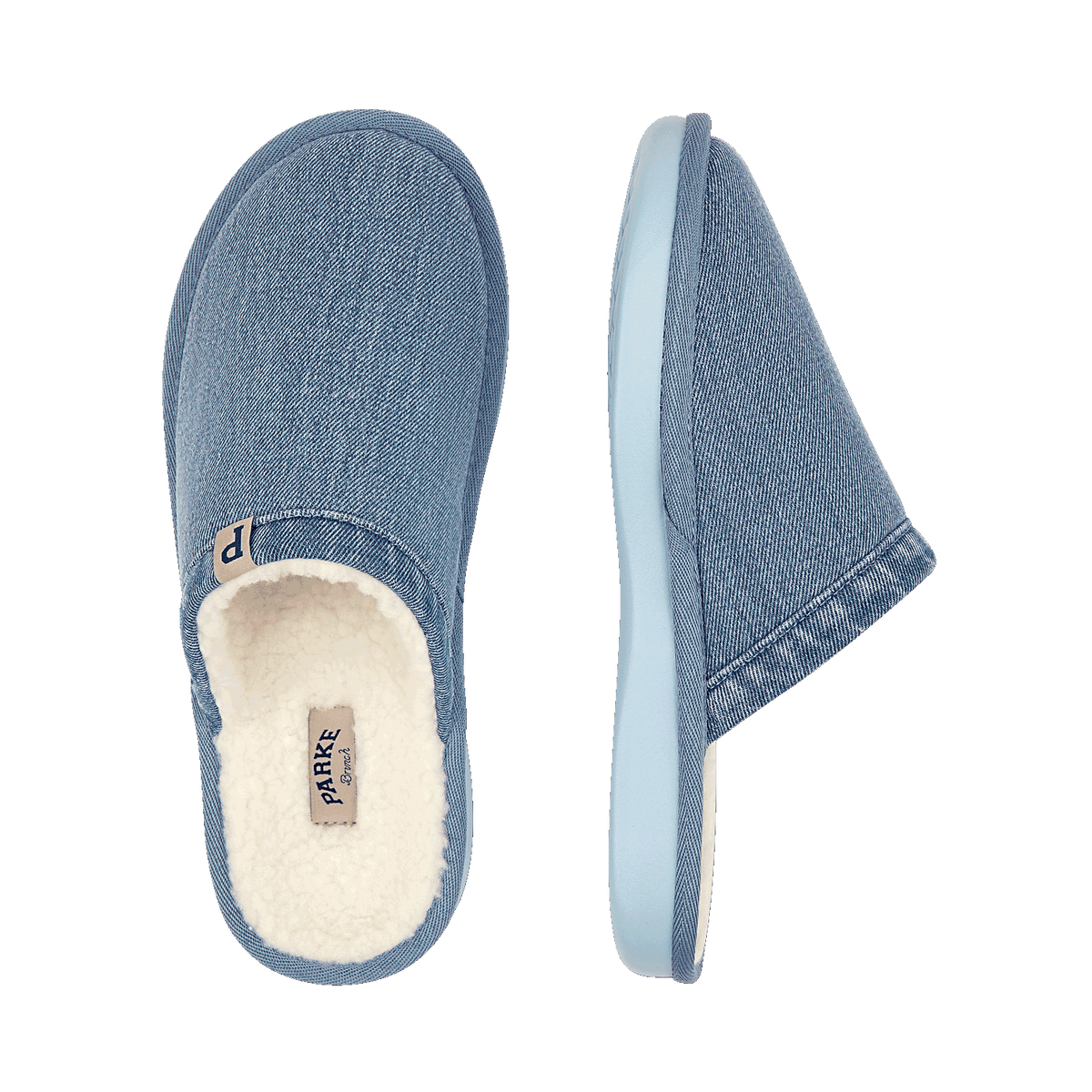 & Brunch Essential Denim Slipper