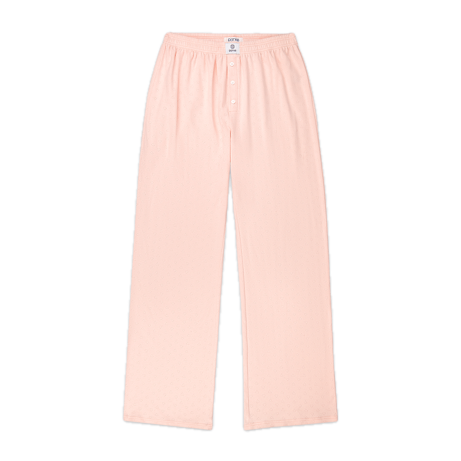 heart pointelle boxer pant flat lay -ballet