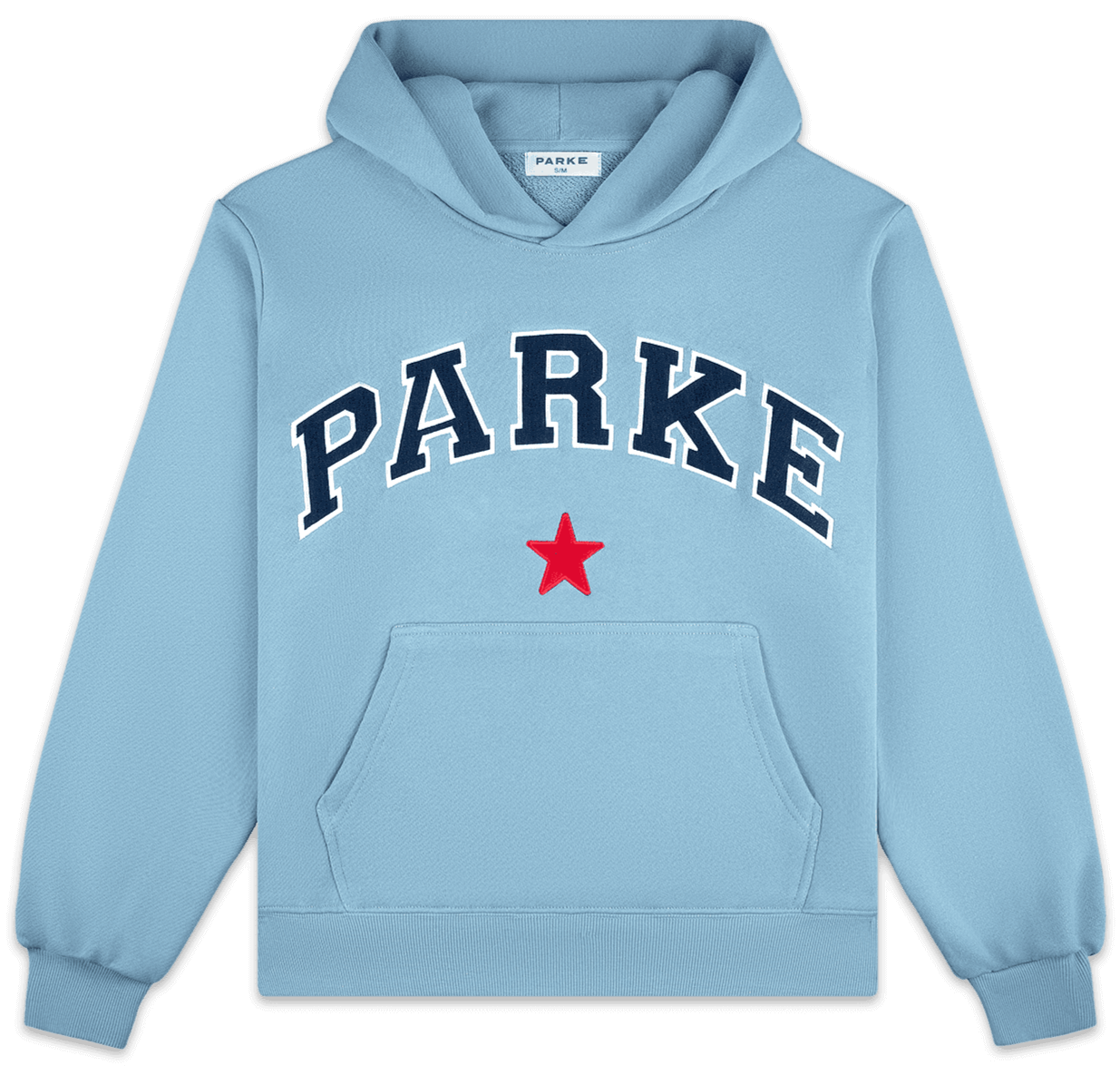 varsity star hoodie -sky + navy