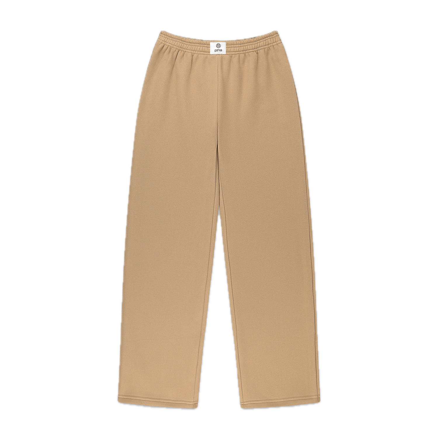 latte boxer sweatpant flat lay -latte