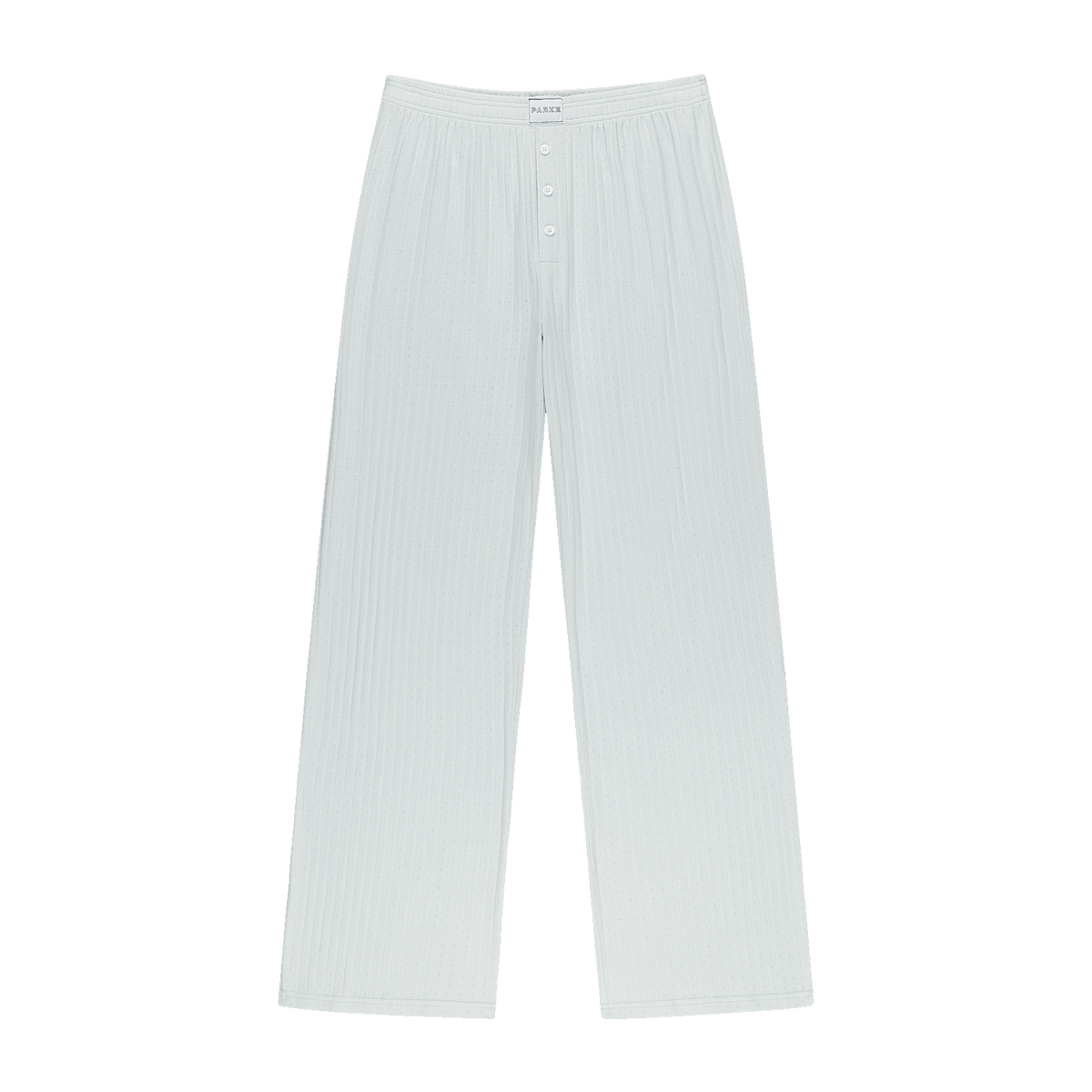 Pointelle Cotton Boxer Pants Pale