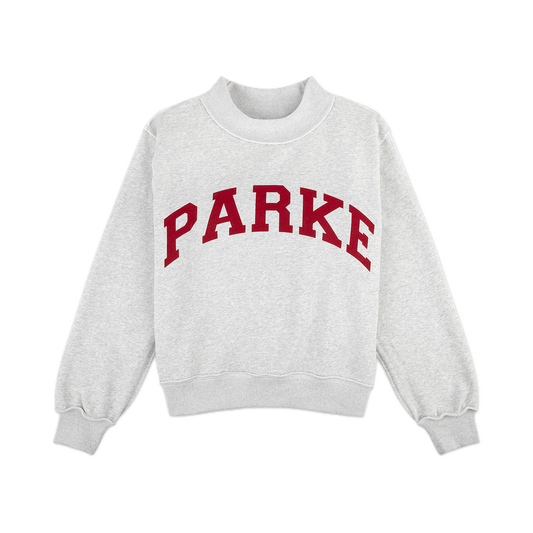 Set x Parke Reversible Varsity Mockneck Sweatshirt