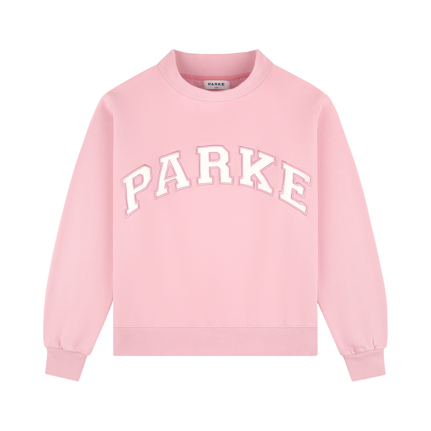 Varsity Mockneck - Fairy + White