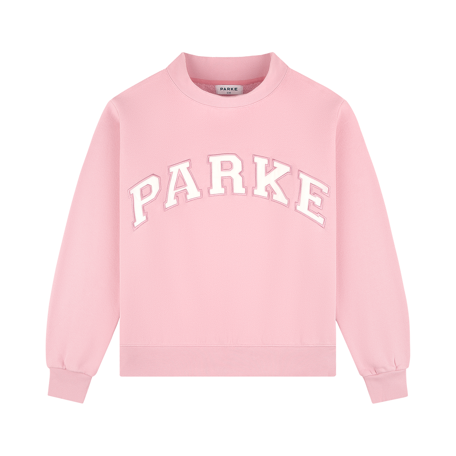 Varsity Mockneck - Fairy + White