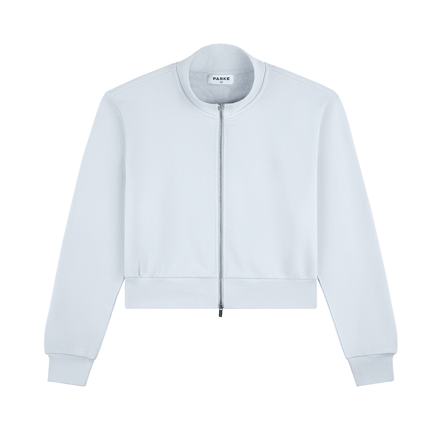 Zip Up Mockneck - Frosting