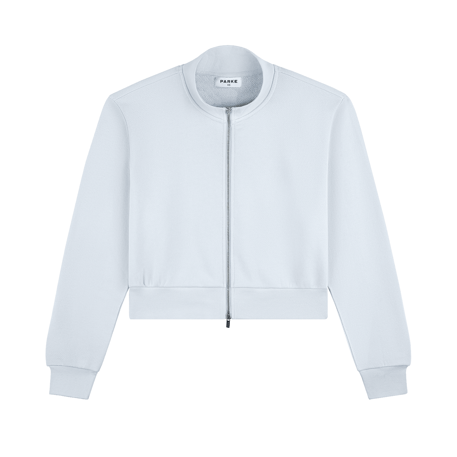 Zip Up Mockneck - Frosting