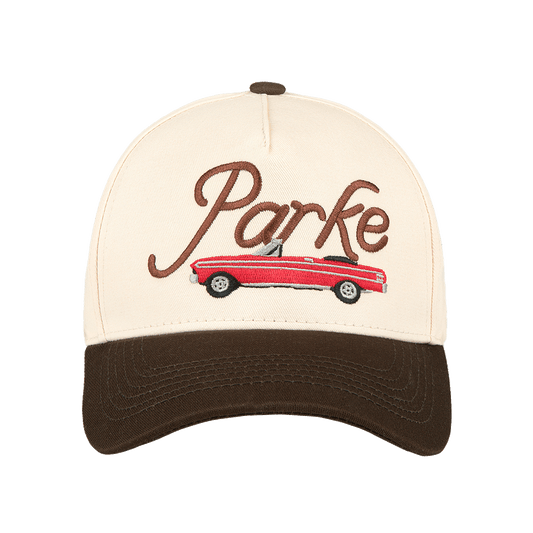 Cities Hat Los Angeles flat lay -brown