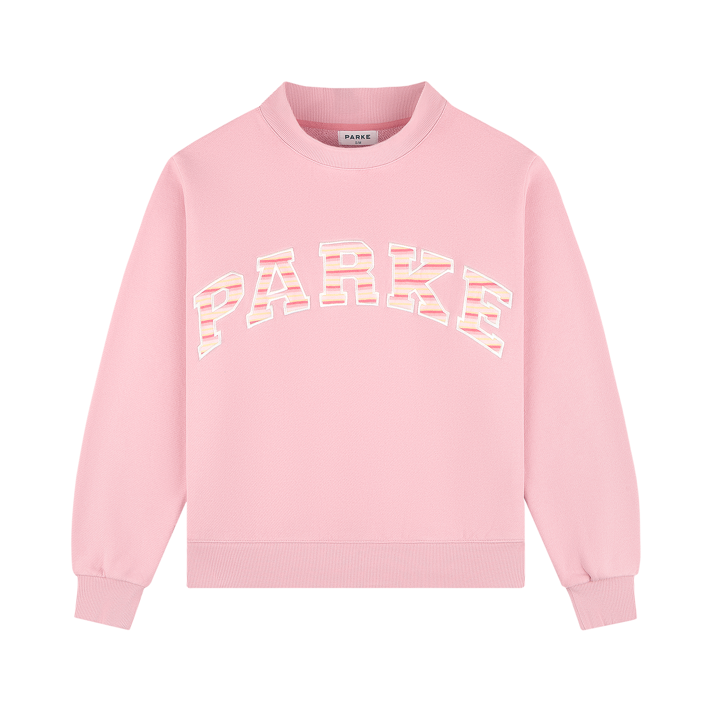 Varsity Mockneck - Sweetpea